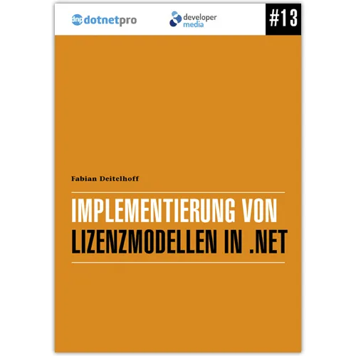 Cover: Implementierung von Lizenzmodellen in .NET