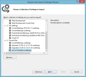 Abb. 1.: Der Visual Studio-Style "Son of Obsidian".