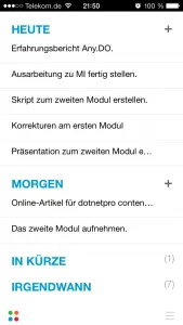 Abb. 1: Any.DO-Startseite.