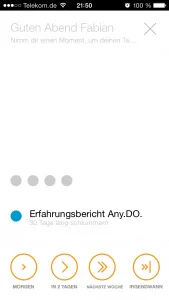 Abb. 6: Verschieben einer Aufgabe.