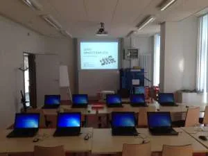 LEGO Mindstorms EV3 - Kennenlernworkshop bei der VHS Unna.