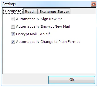 Abb. 2: Einstellungen für neue E-Mails.