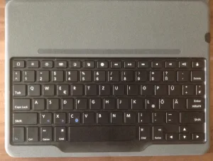 Abb. 4: Aufnahme der Tastatur von oben.