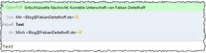 Abb. 12: Status einer geöffneten E-Mail.