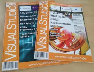 Vergleich der Visual Studio One-Ausgaben 01 und 02/2013.